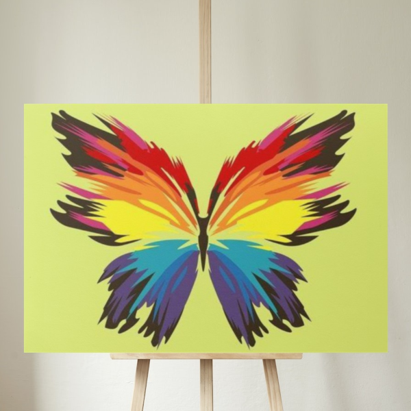 Mariposa-para-pintar-por-numeros