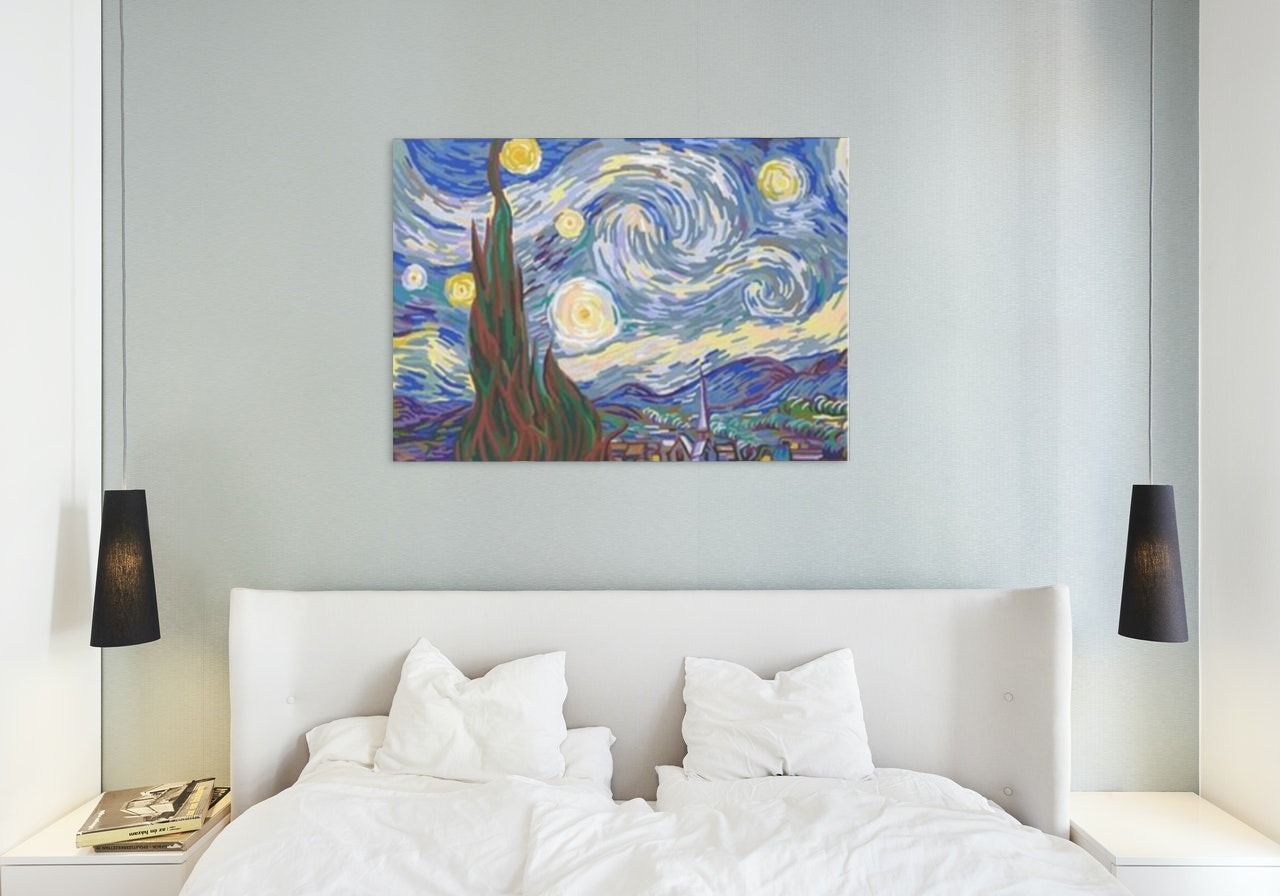 La Noche Estrellada - Van Gogh - Pintar por Números