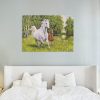 CABALLO-BLANCO-Y-CAFE-PINTURA-POR-NUMEROS