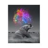 ELEFANTE-CON-TONOS-DE-COLORES-PINTURA-POR-NUMEROS