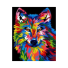 Lobo-pintura-por-numeros