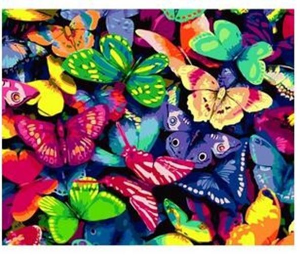 Mariposas De Colores - Pintar por Números