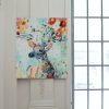 Ciervo con Flores de Primavera - Pintar por Números