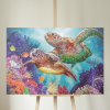 Tortuga-Marina-Pintar-por-numeros