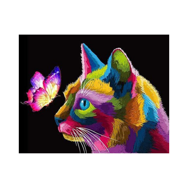 Gato-con-mariposa-pintura-por-numeros