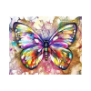 Mariposa Pintura por Diamantes: Kit Todo en Uno con Herramientas de Alta Calidad